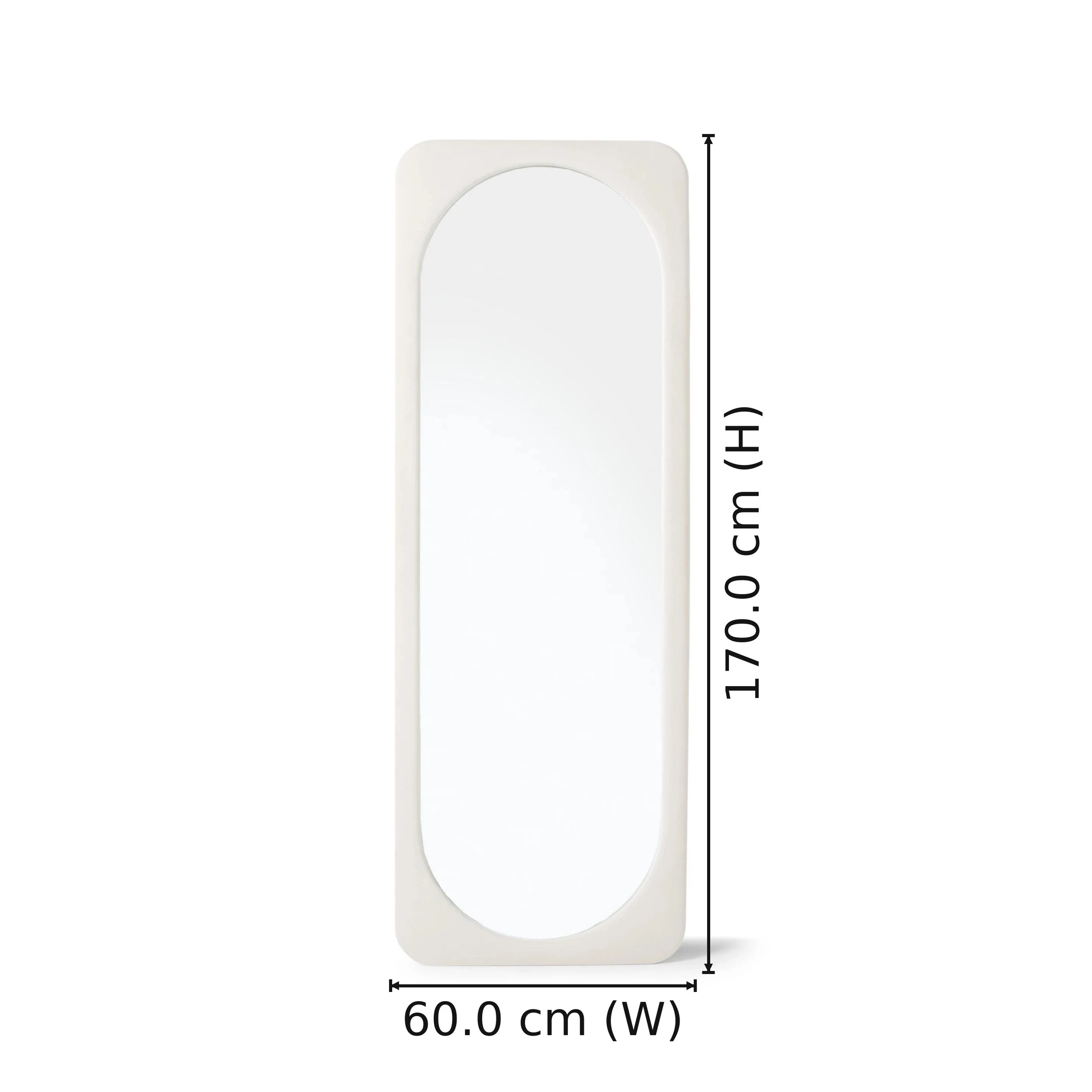 2 Ginny Velvet Floor Mirror - 170cm x 60cm, 2 of 7