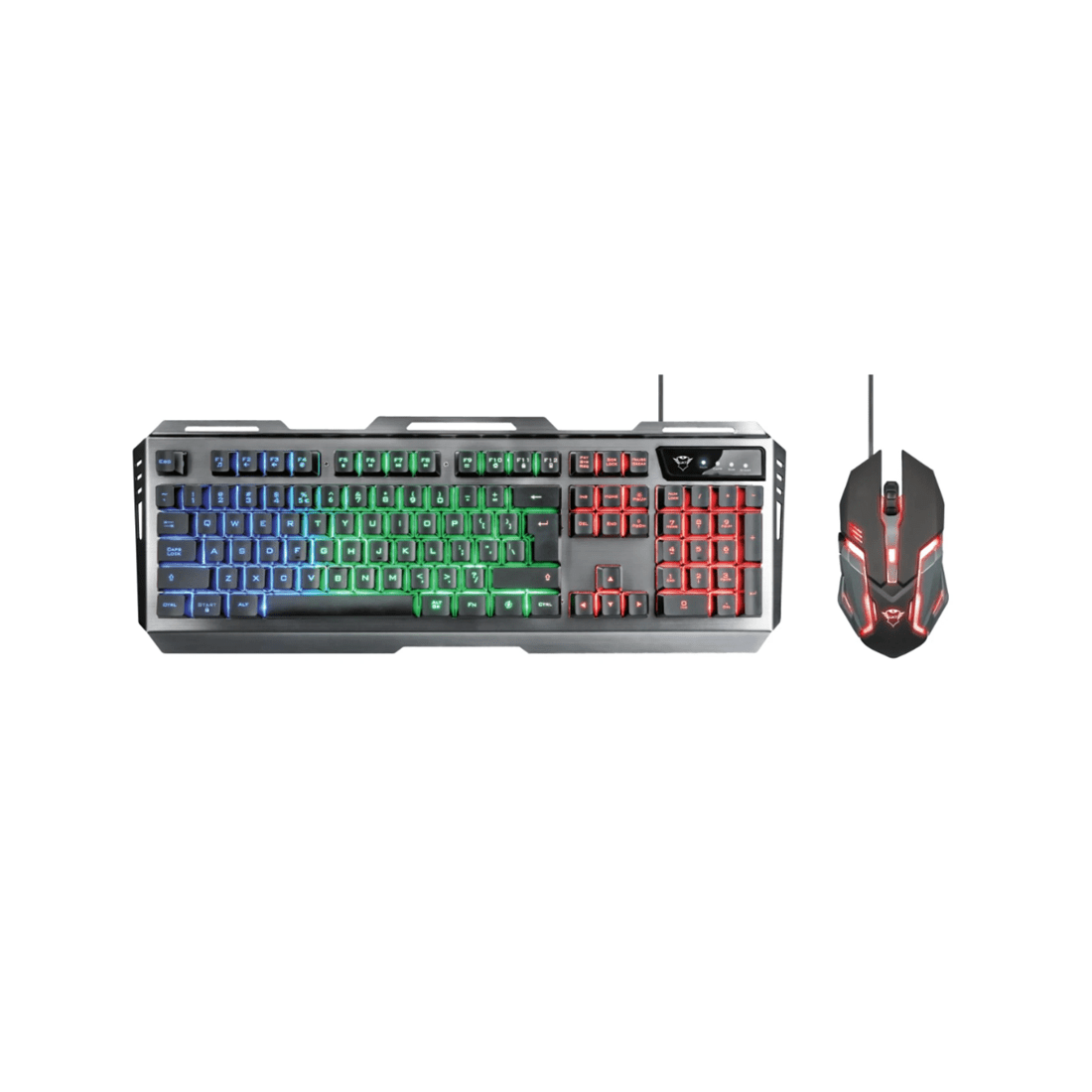 5 Trust International Trust GXT845 Tural Wired RGB Gaming Mouse and Keyboard Combo - Black, 5 of 8