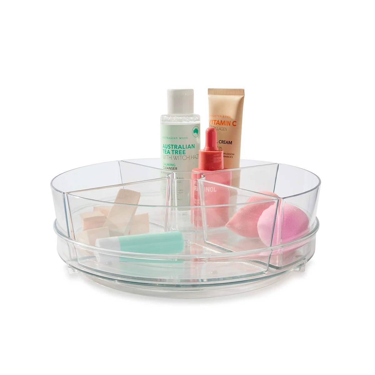 6 Plastic Turntable with Bins, 6 of 9