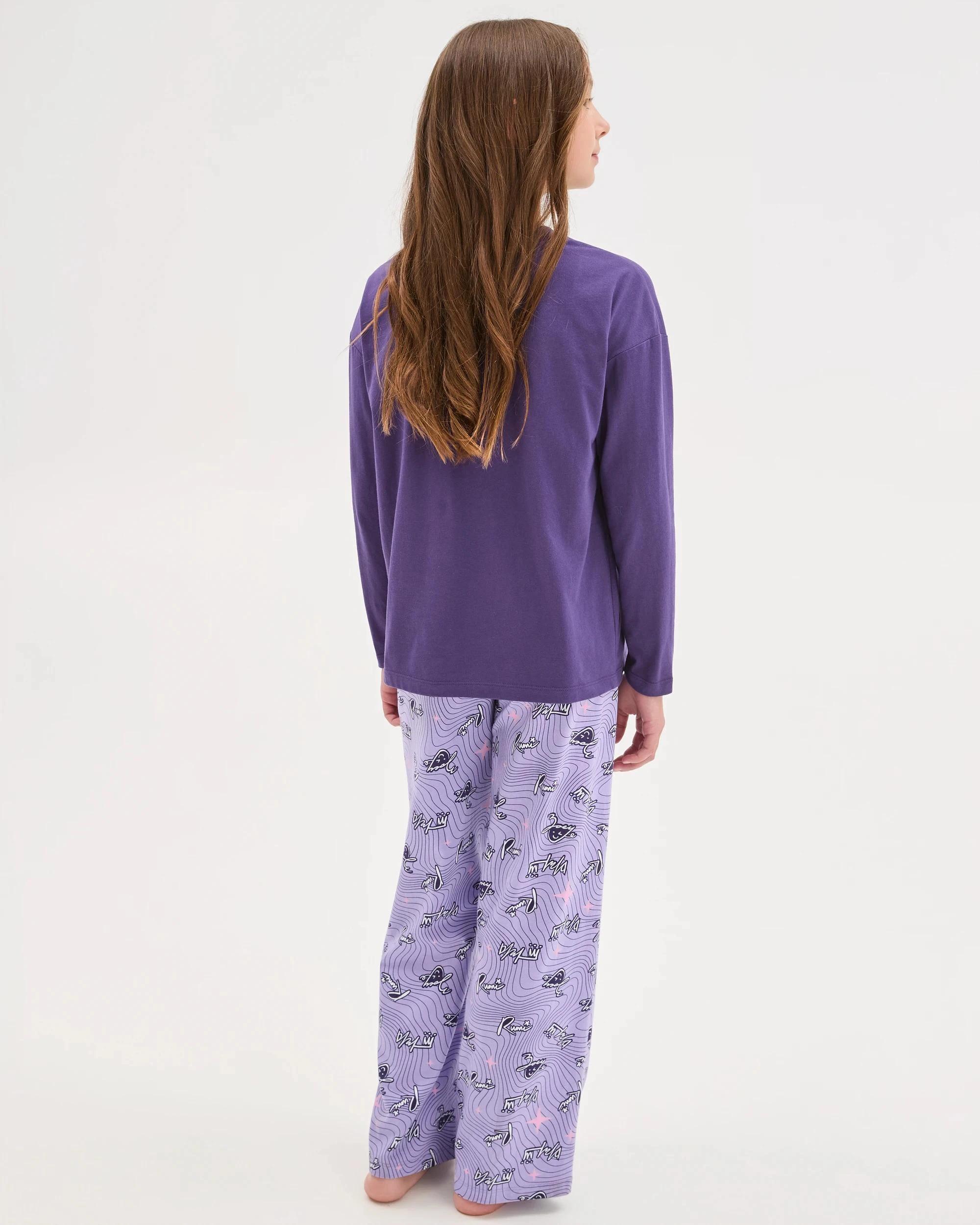 5 KPop Demon Hunters Huntrix Pyjama Set PHANTOM/PURPLE, 5 of 8