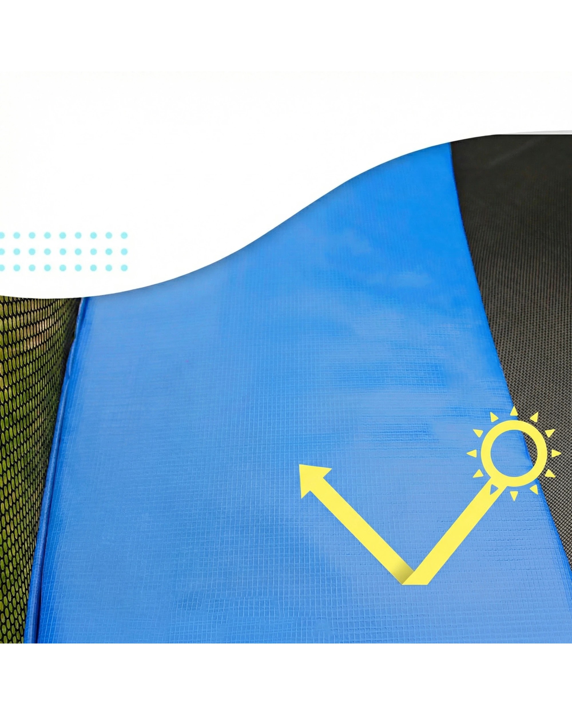 5 Kahuna Blizzard 10 ft Trampoline with Net - Pink, 5 of 10