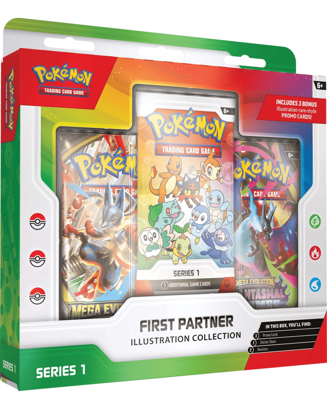 Pokemon Trading Card Game: First Partner Illustration Collection - Seri