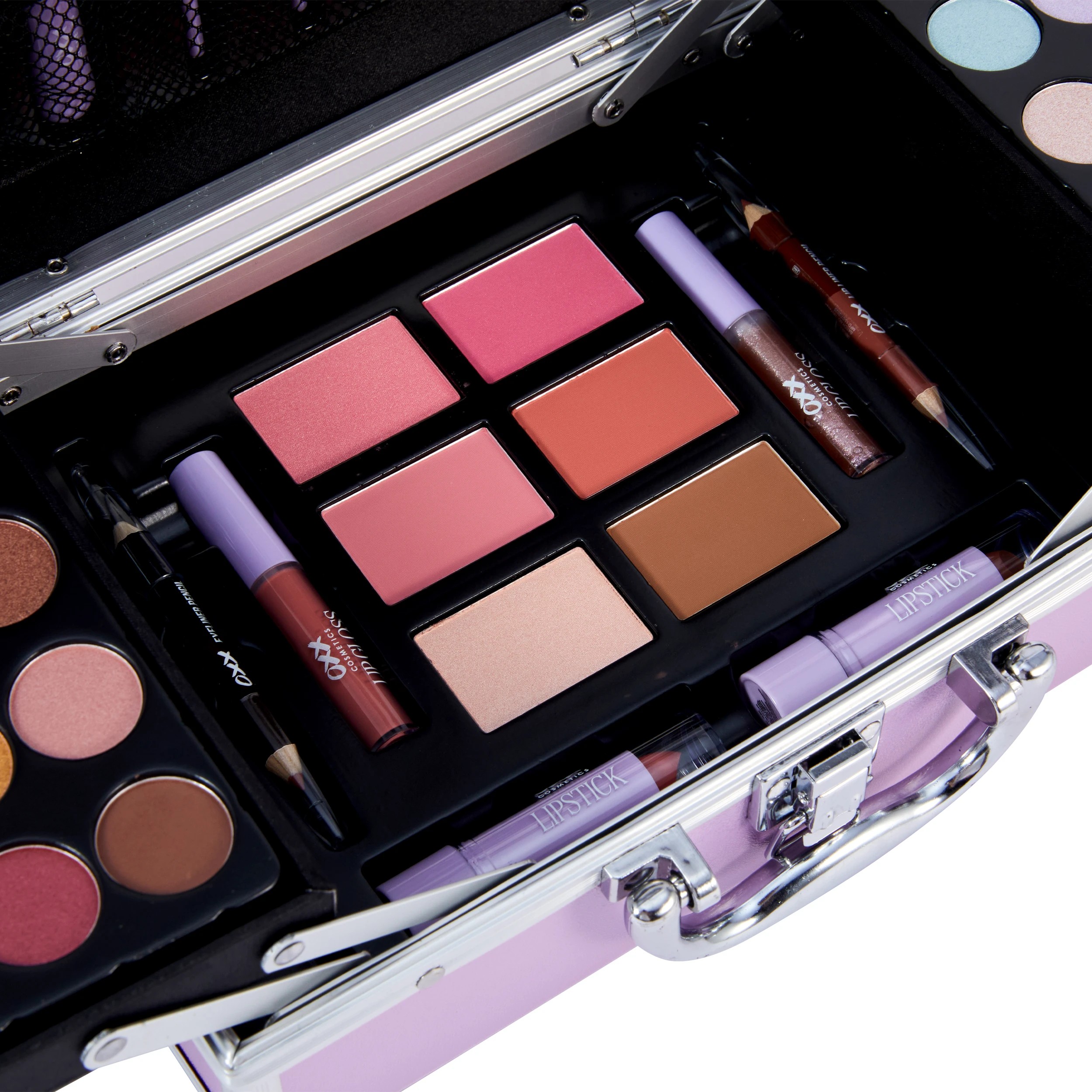 5 OXX Cosmetics 49 Piece Beauty Train Case Set, 5 of 7