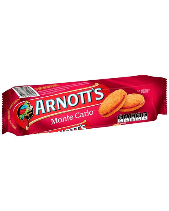 Arnott's Monte Carlo Biscuits 250g