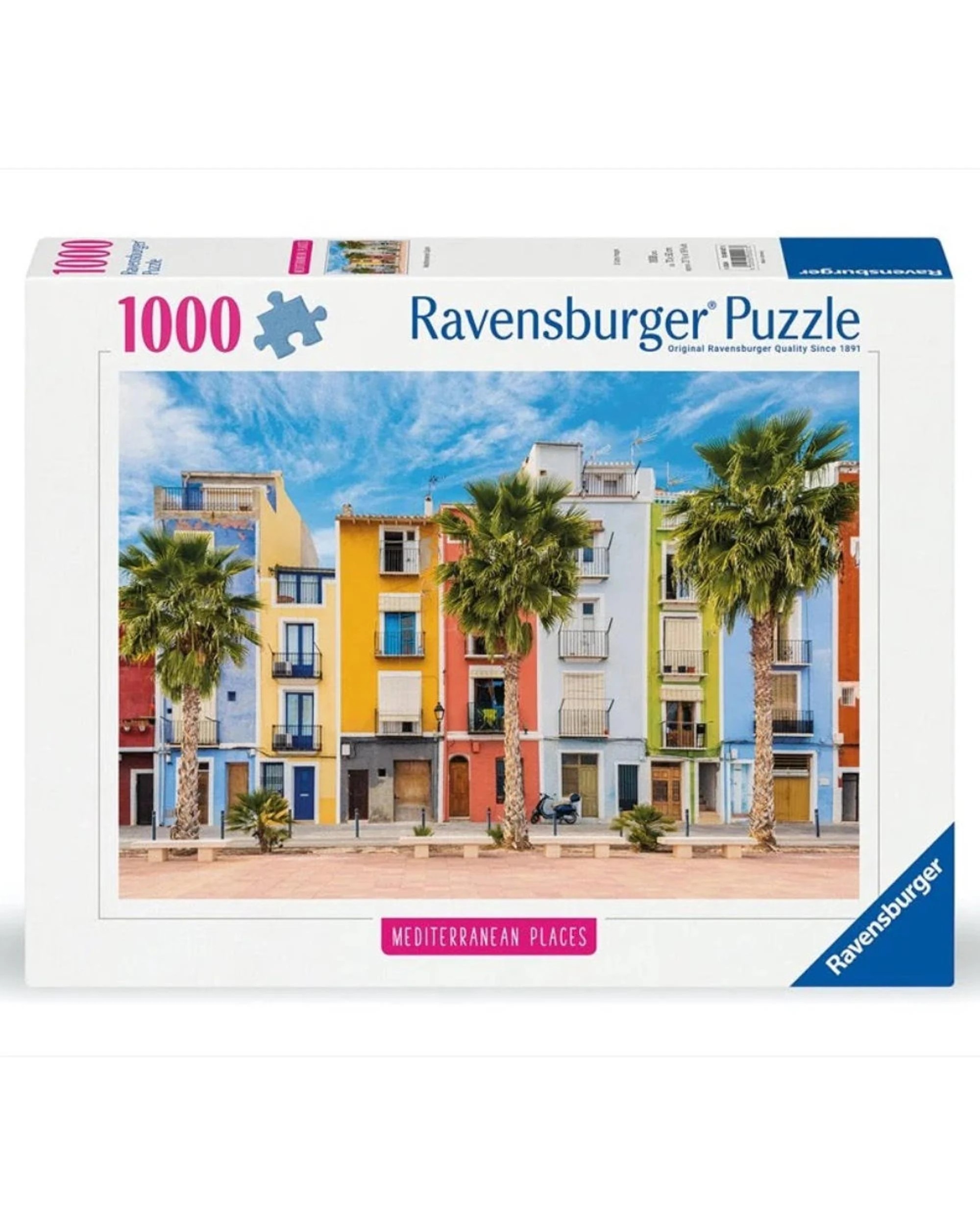 1 Ravensburger Mediterranean Spain 1000 Piece Jigsaw Puzzle, 1 of 1