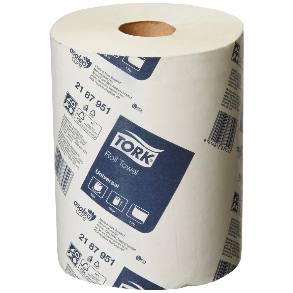 1 Tork Universal Hand Towel Roll 90m 16 Pack, 1 of 1