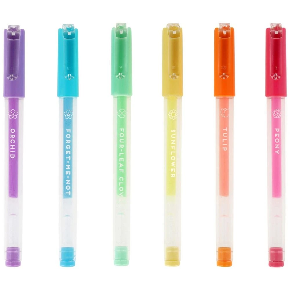 2 Legami Mini Pastel Gel Pen 6 Pack, 2 of 3