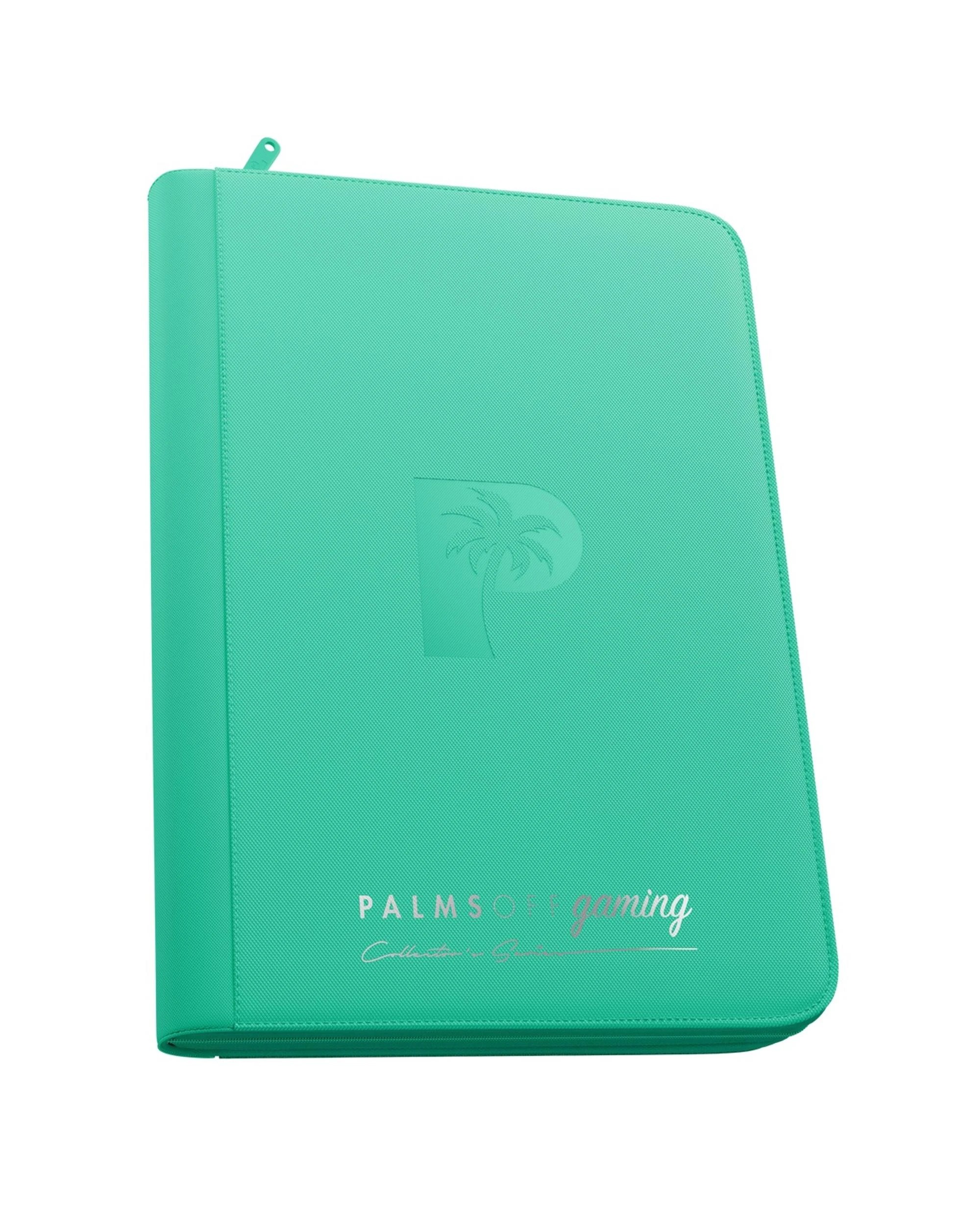 1 Palms Off Gaming Collector's Series 9 Pocket Zip Binder - Turqoise - Multi, 1 of 8