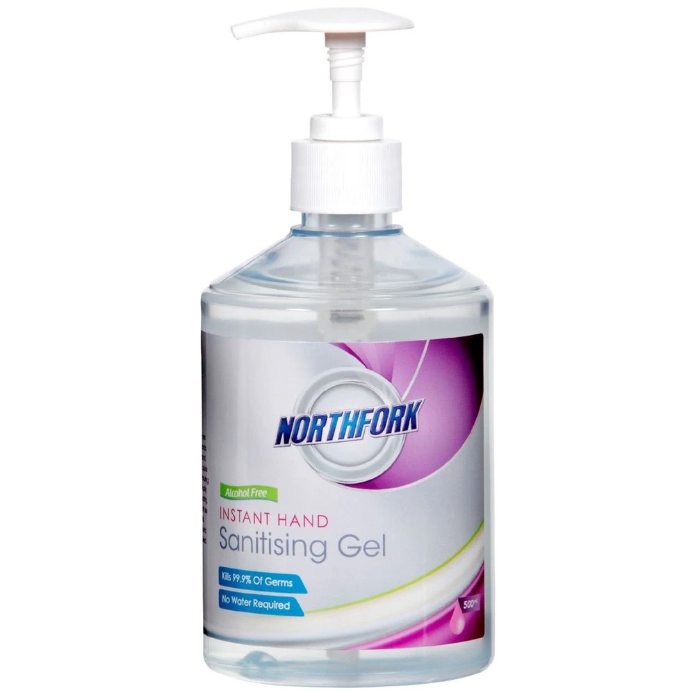 1 Northfork Hand Sanitising Gel Alcohol Free 500mL, 1 of 1