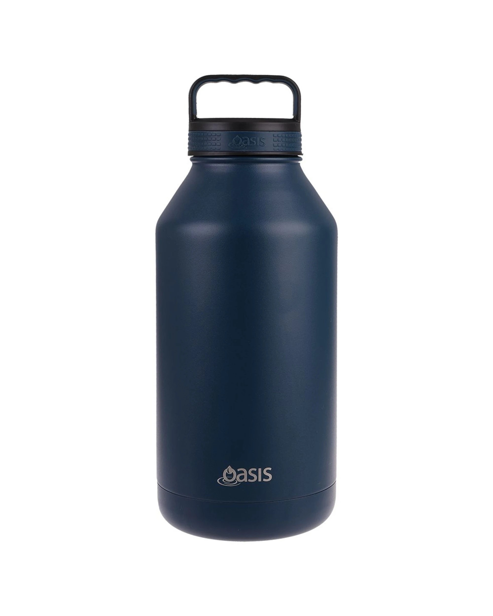 1 Oasis 1.9l Double Wall Insulated Titan Drink Water Bottle Stainless Steel Navy
 - Blue, 1 of 5