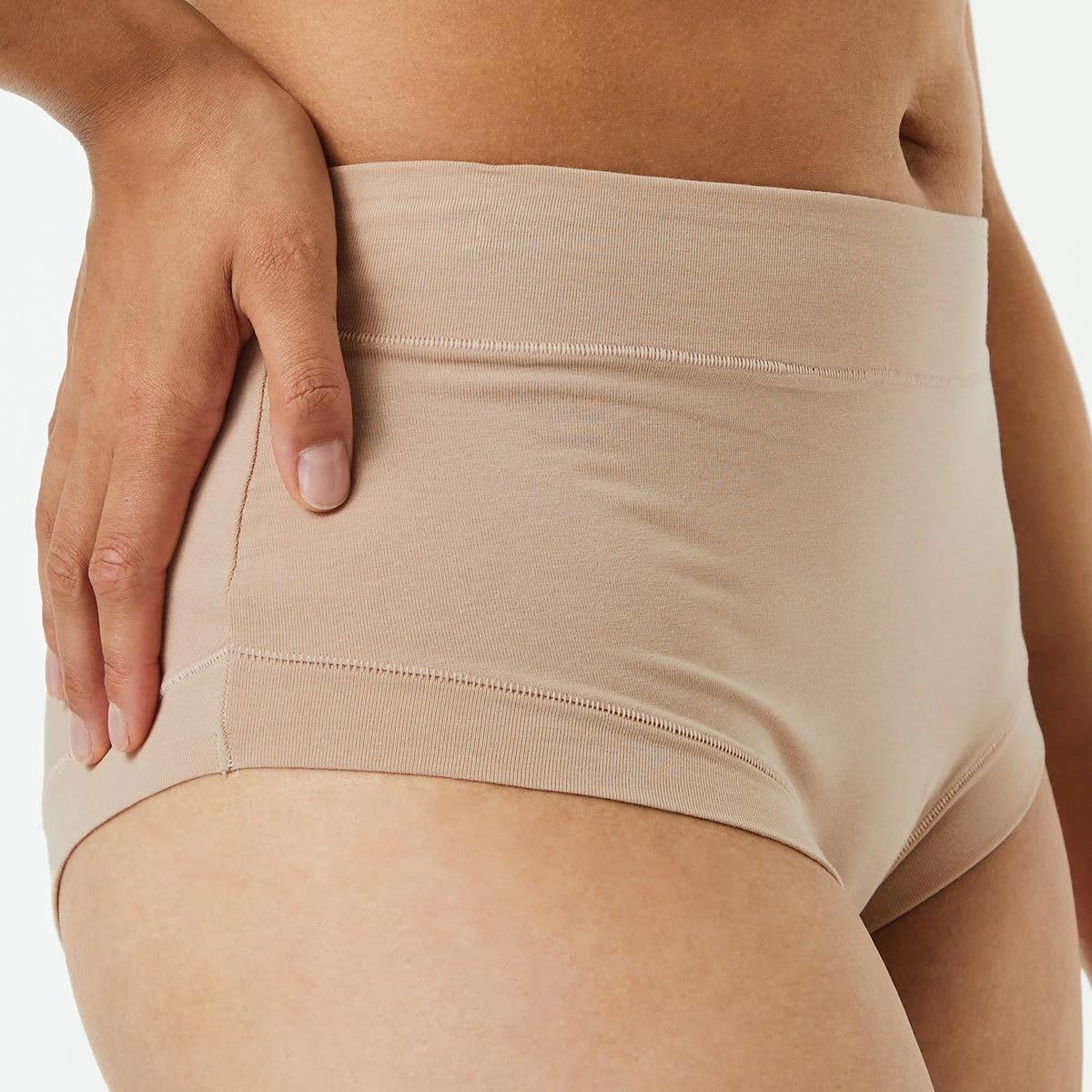 8 3 Pack Cotton Stretch Comfort Full Briefs Be/be/wh, 8 of 9