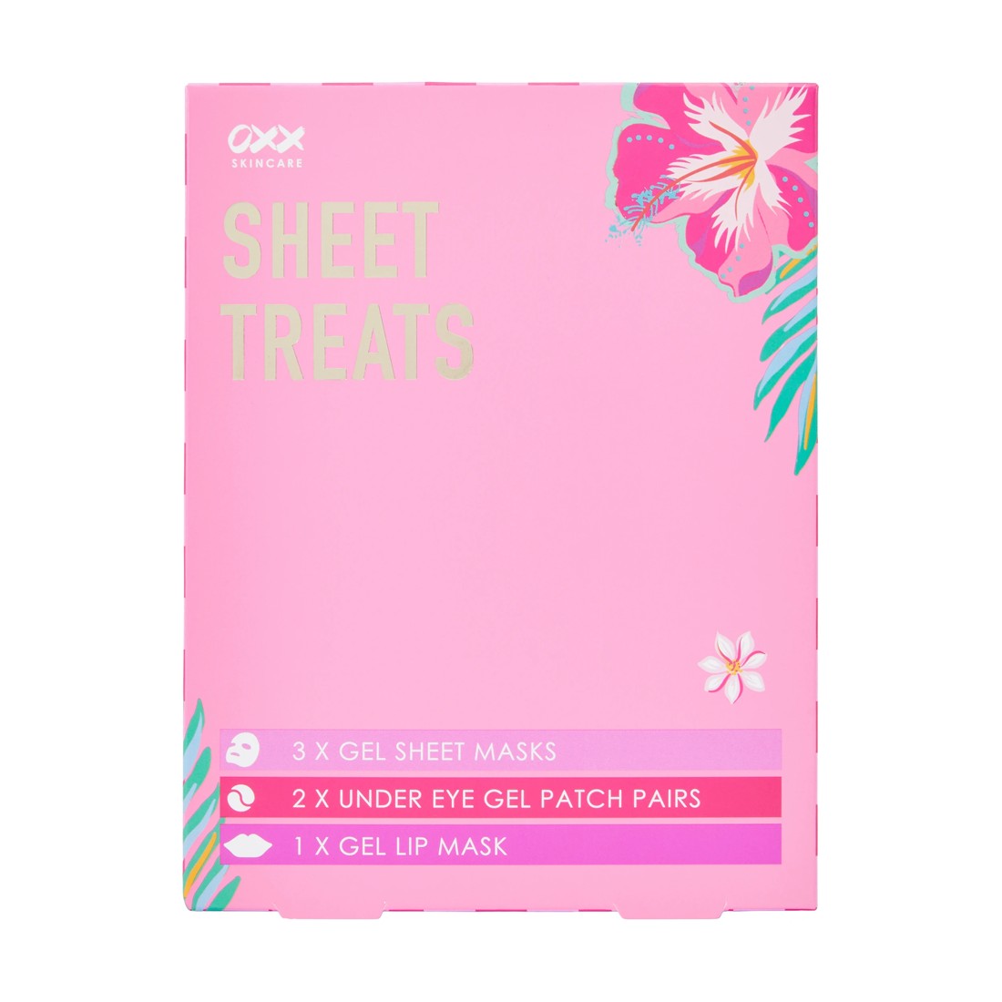 1 OXX Skincare 6 Piece Gel Face Mask Set, 1 of 4