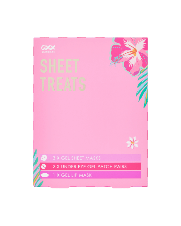 OXX Skincare 6 Piece Gel Face Mask Set