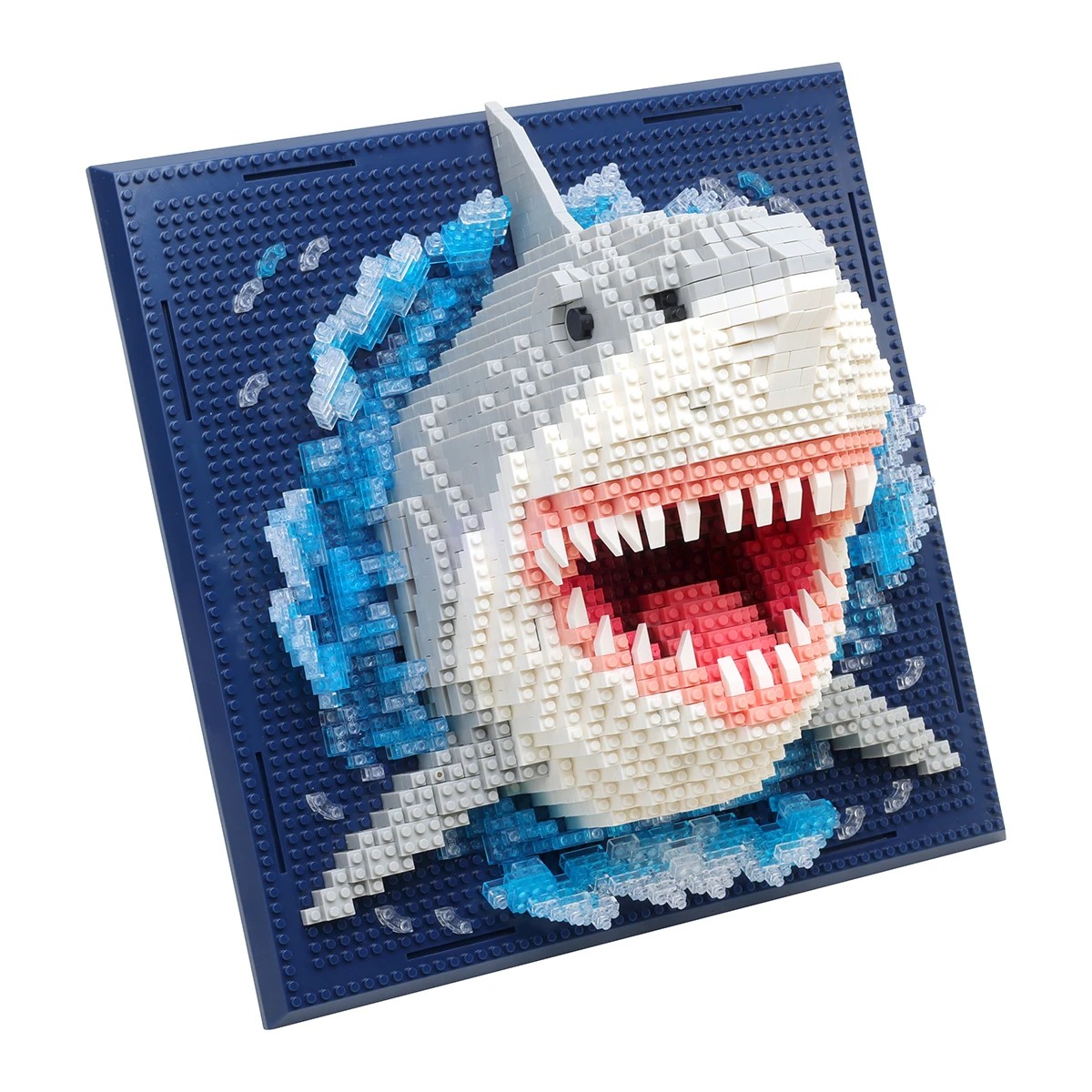 3 2561 Piece Mini Blocks Animal Series: Shark Frame, 3 of 7