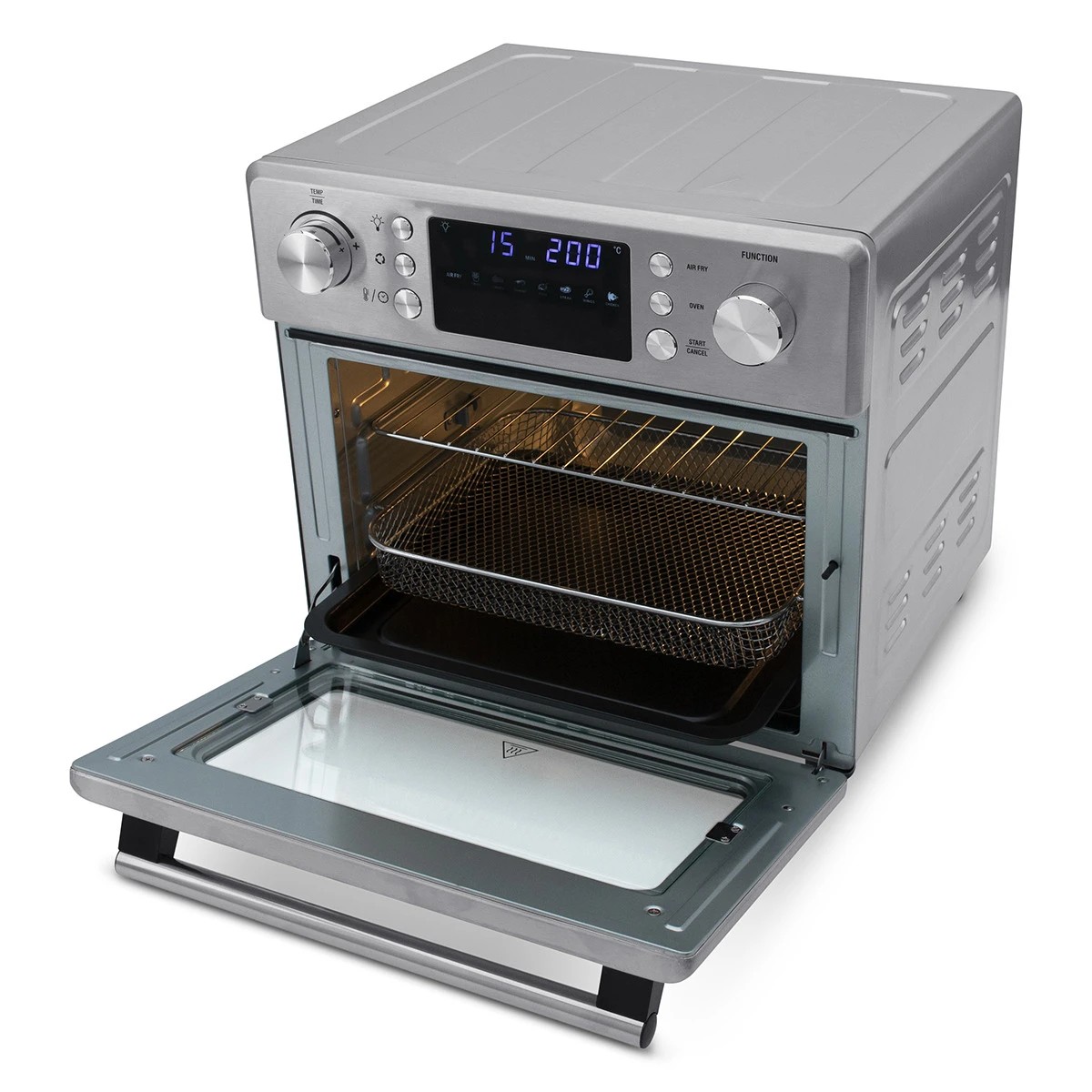 2 25L Air Fryer and Oven - Silver, 2 of 9
