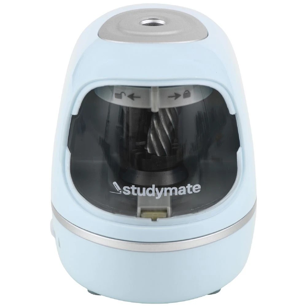 1 Studymate Electric Pencil Sharpener Blue, 1 of 4