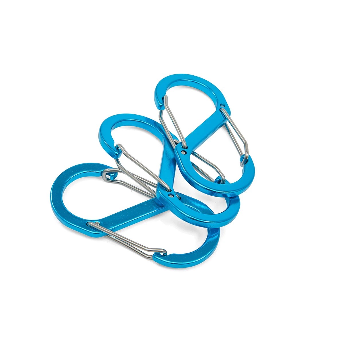 4 3 Pack Double Lock Hook Carabiners, 4 of 5