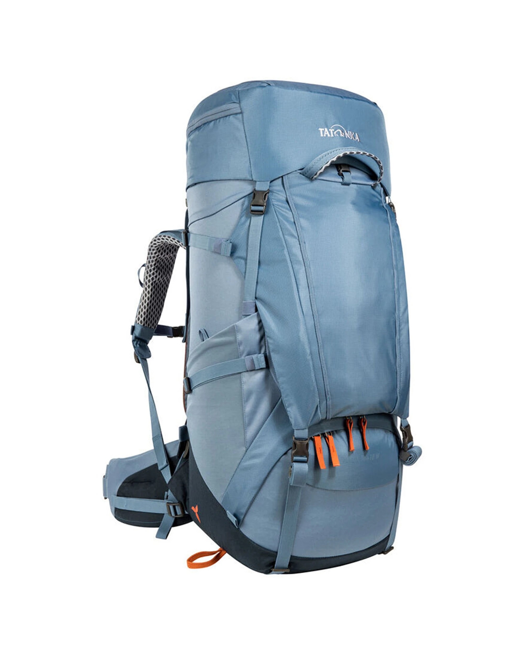 1 Tatonka Yukon 50 Plus 10L Womens Hiking Travel Backpack Removable Lid Waterproof - Blue, 1 of 10