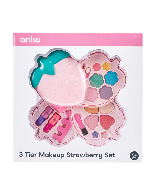 3 Tier Makeup Strawberry