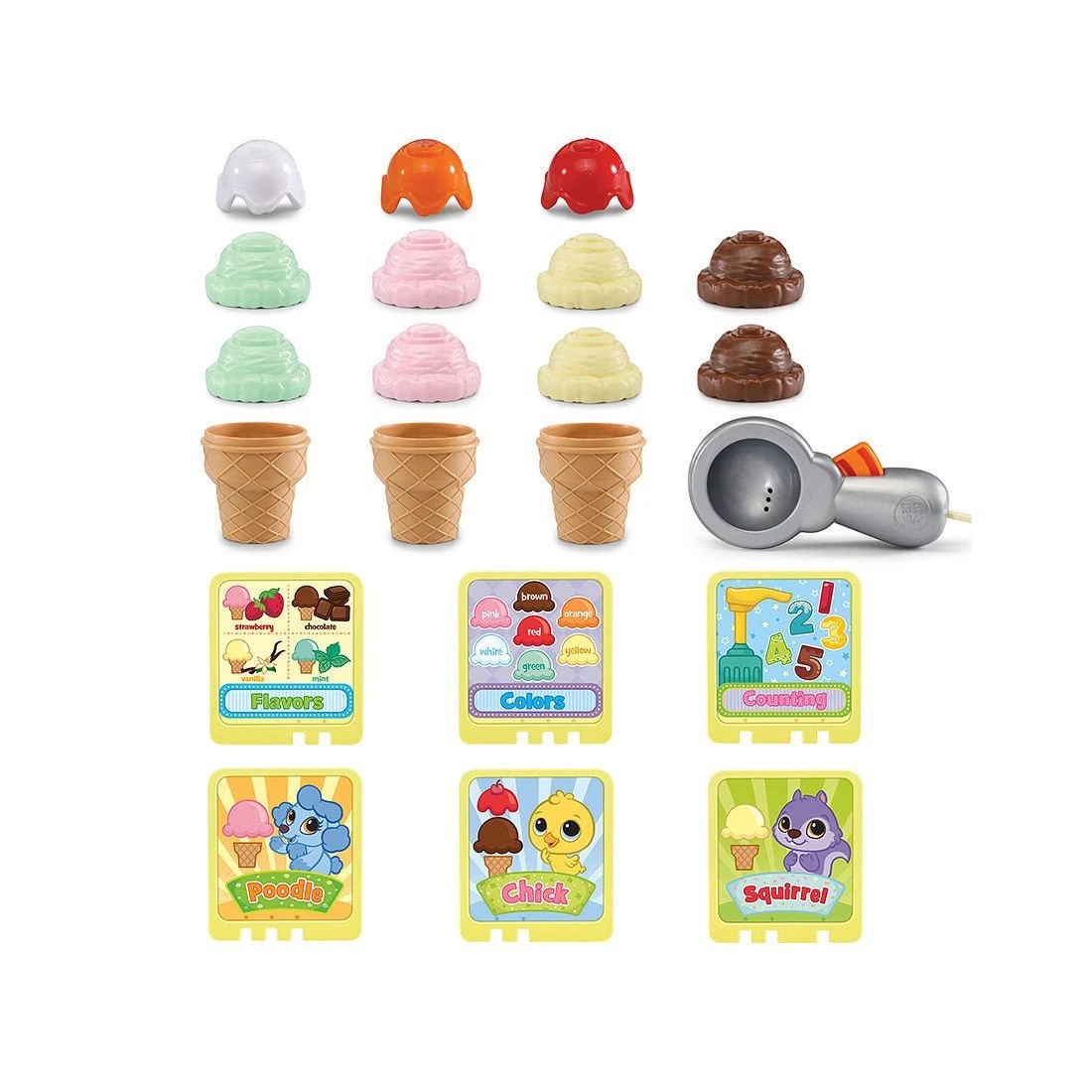 6 Leapfrog Scoop & Learn Ice Cream Cart
 - Multi, 6 of 10