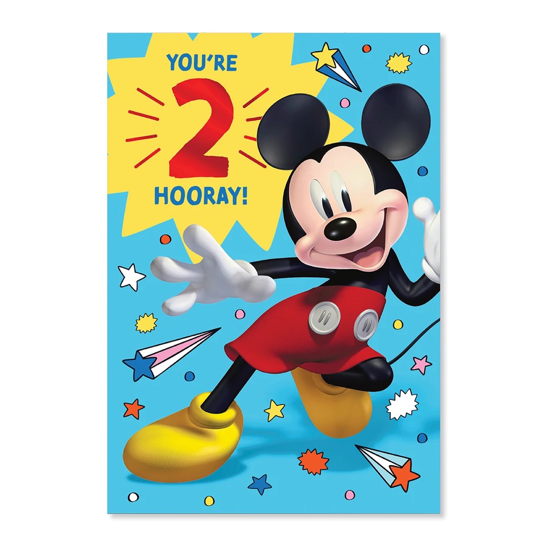 3 Connections from Hallmark 2nd Birthday Card - Disney Mickey Mouse, 3 of 3