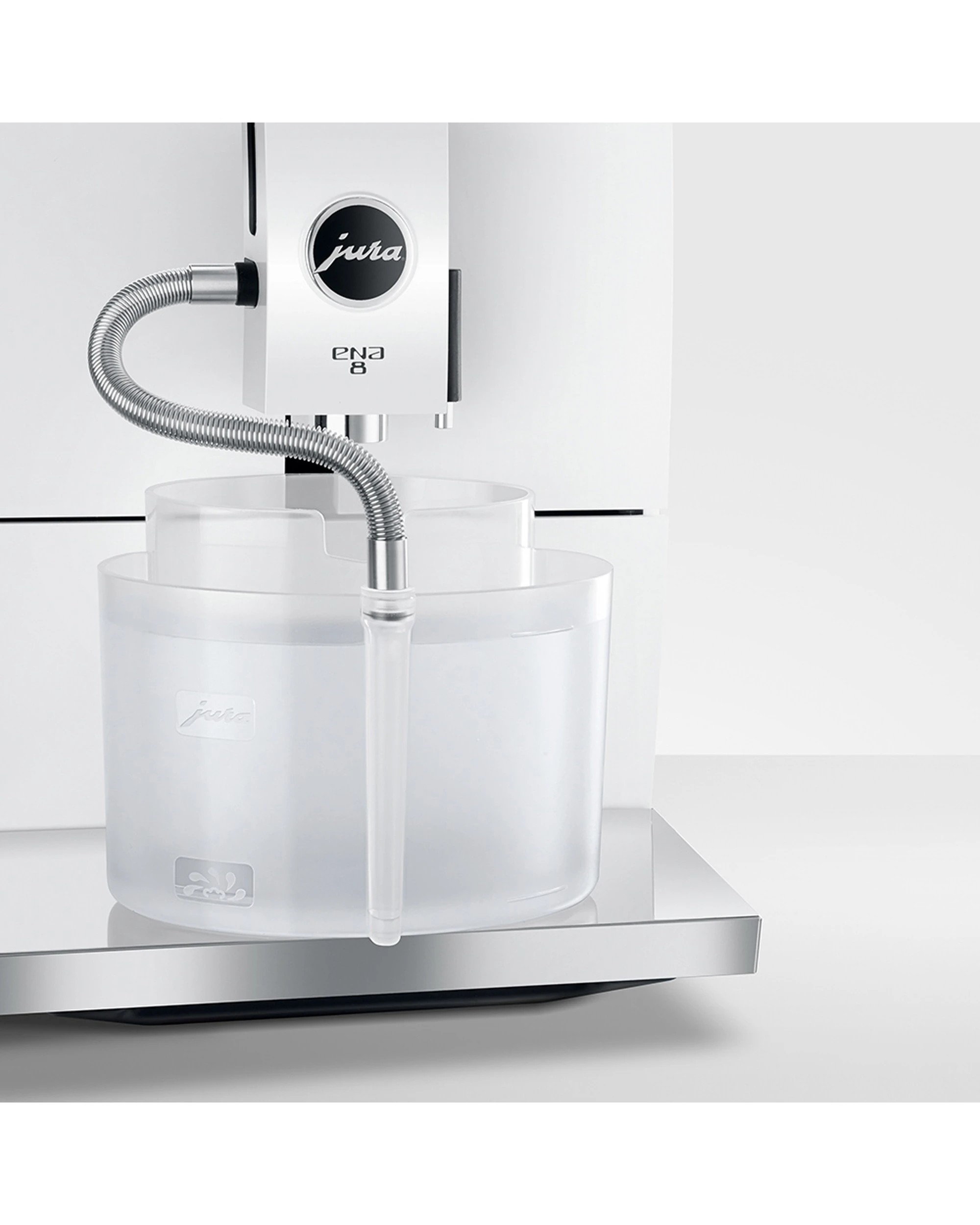 2 JURA Milk System Cleaning Container For Jura Automatic Machines - Clear, 2 of 2