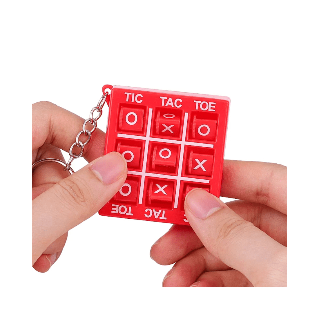 2 Party Maker Tic Tac Toe Keyrings Pack of 4, 2 of 4