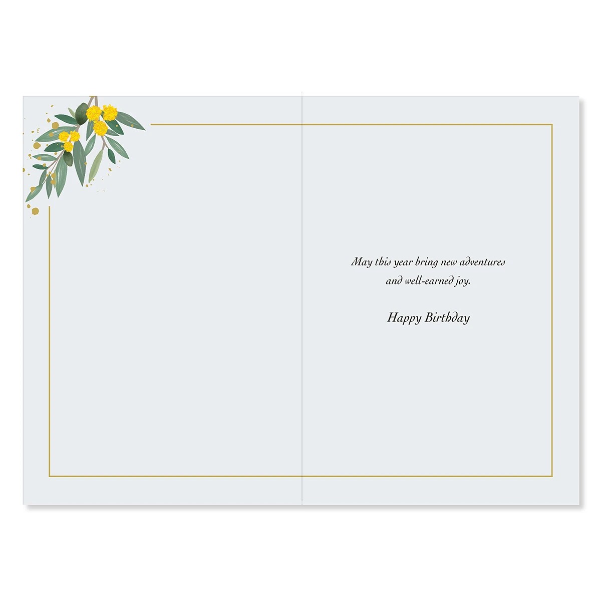 2 Hallmark Birthday Card - Wishes for a Wonderful Birthday, 2 of 3