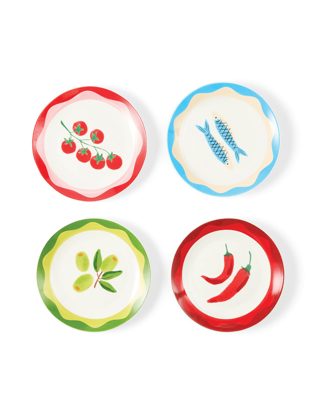 4 Pack Mediterranean Side Pl