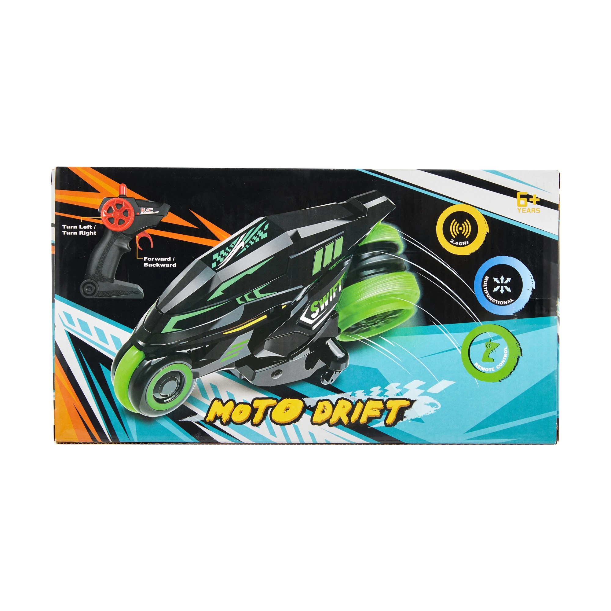 10 Moto Drift 2.4GHz Multifunctional Remote Control Action Vehicle Toy, 10 of 10