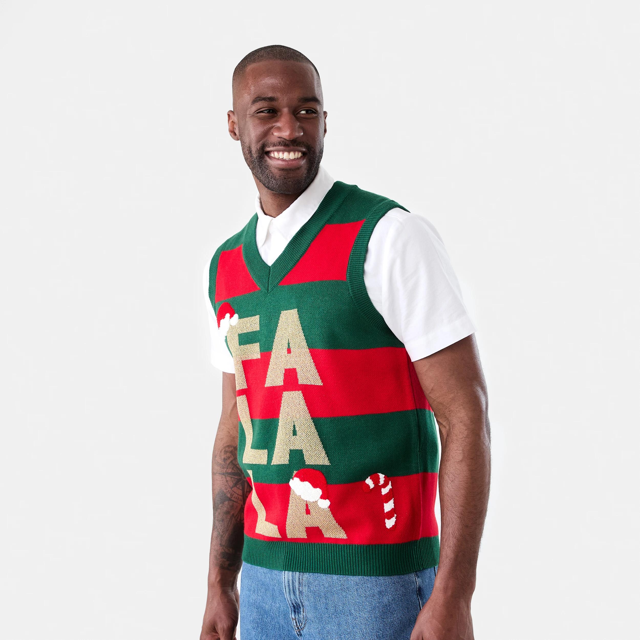 3 Christmas Knit Vest Xmas Fala, 3 of 7