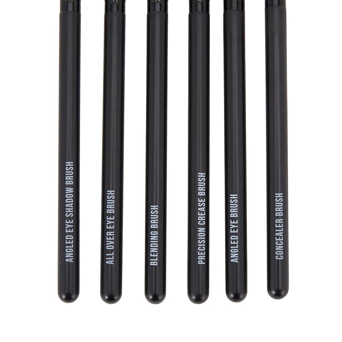 3 OXX Cosmetics Eyes Makeup Brush Set - Black, 3 of 6