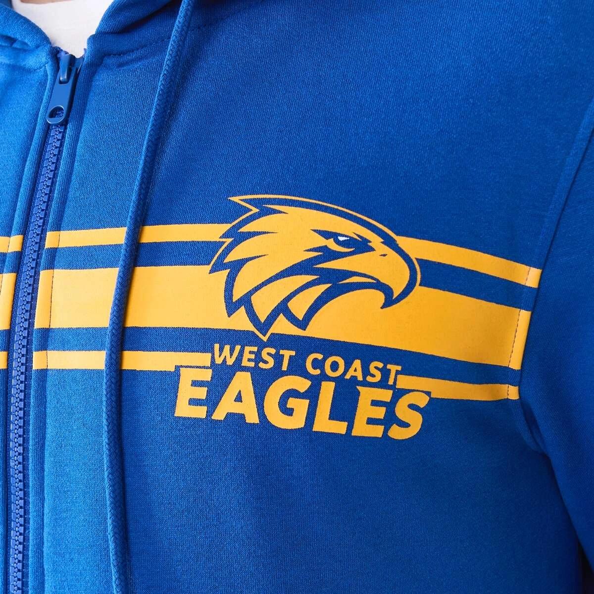 8 Official AFL Adult Zip Through Hoodie West Coast, 8 of 9
