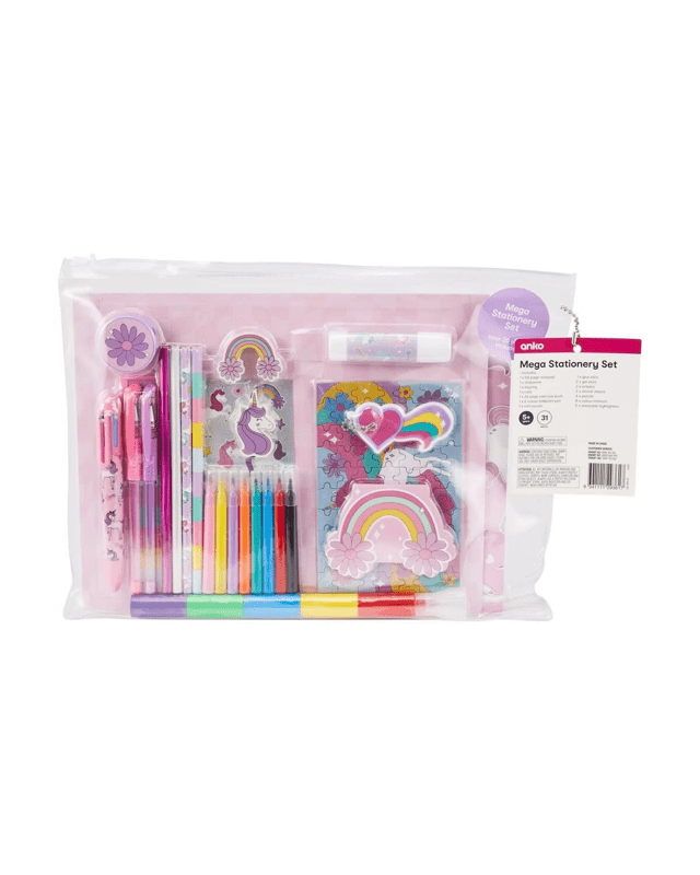 31 Piece Mega Stationery Set - Uni