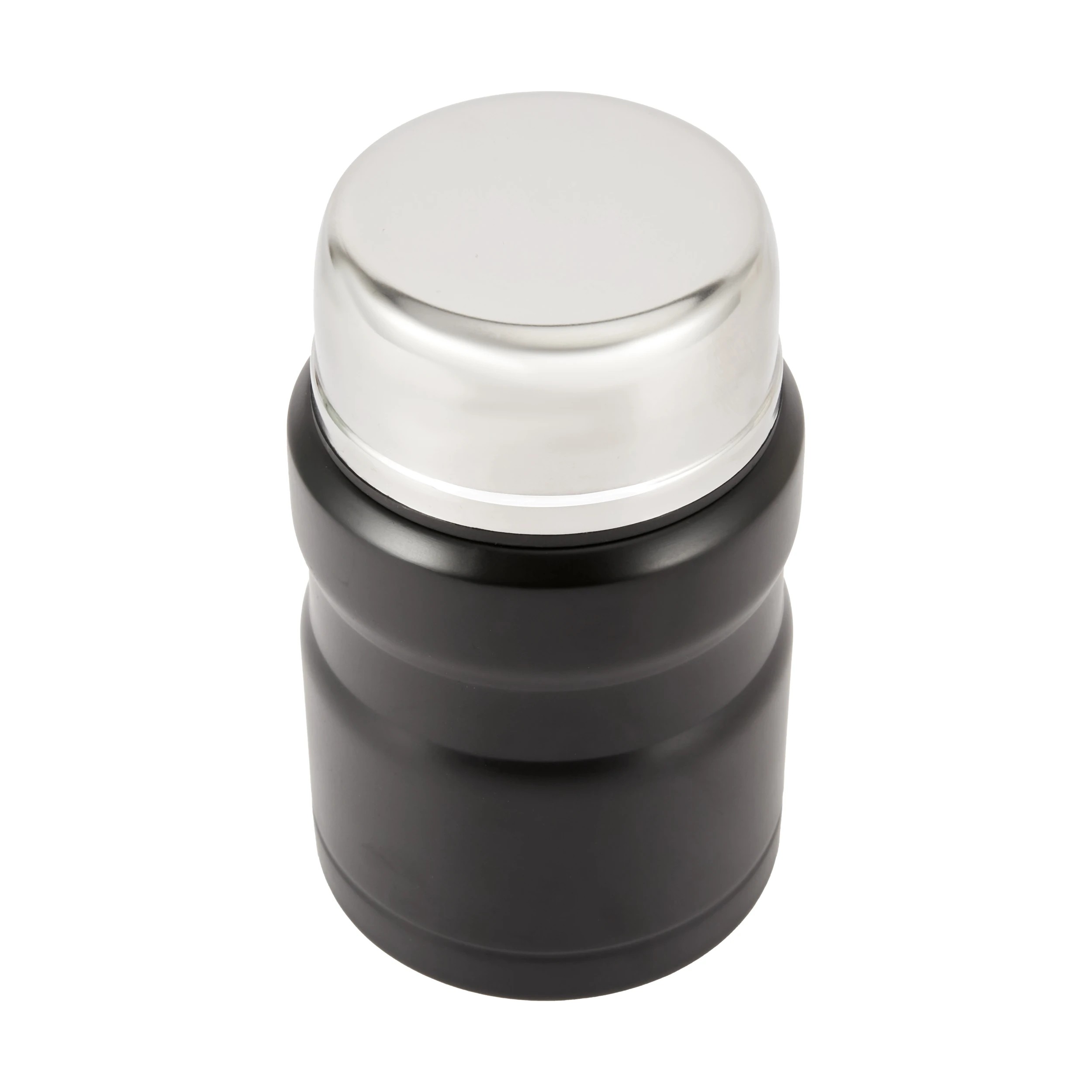 2 490ml Black Food Flask with Spoon, 2 of 7
