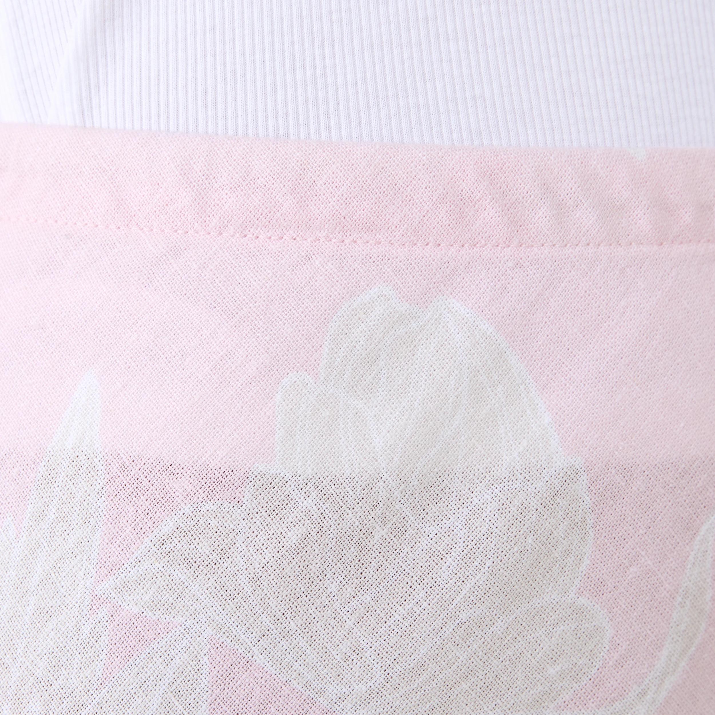 5 Linen Blend Tie Waist Maxi Skirt Pink Florl, 5 of 5