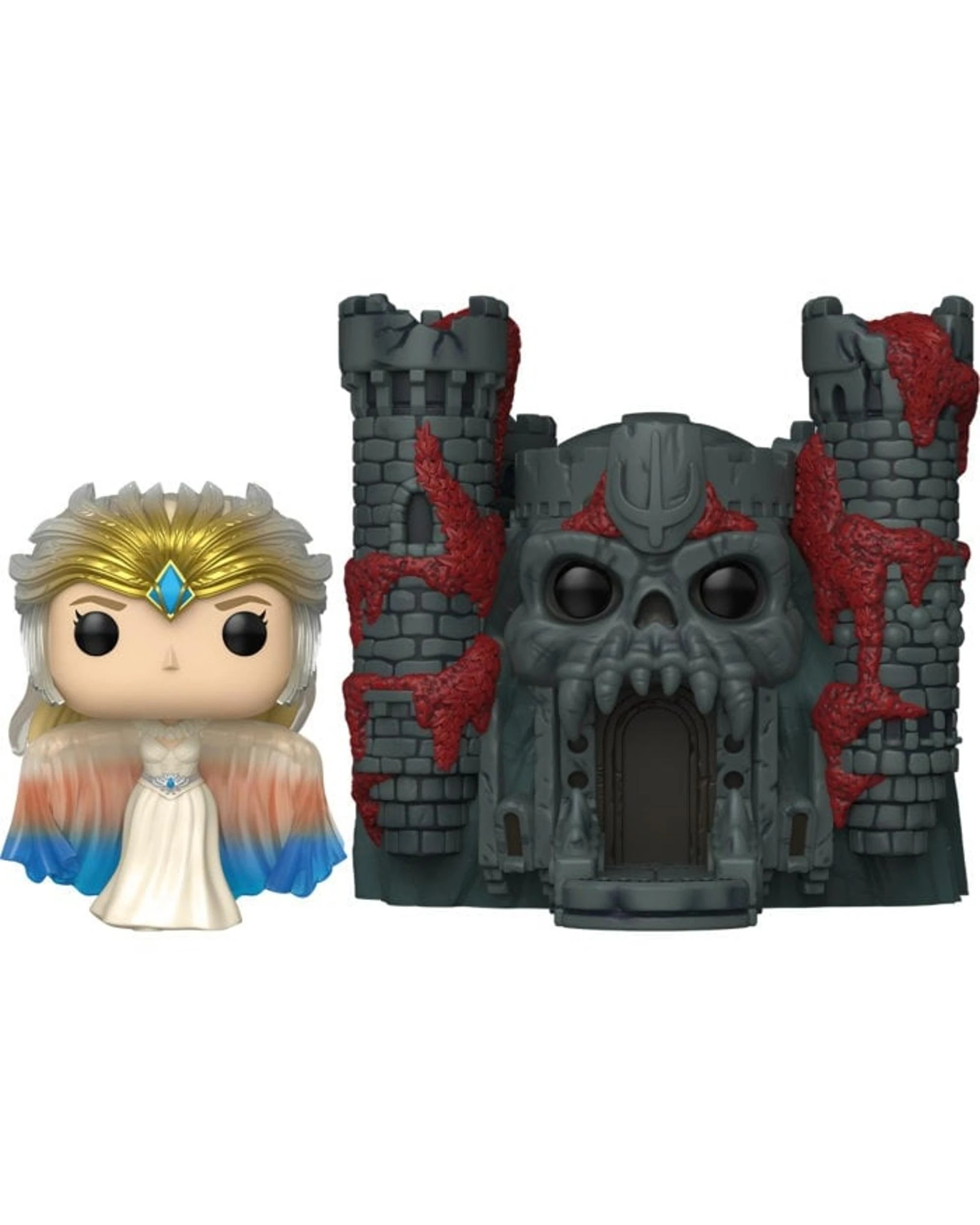 2 Masters of the Universe - 2026 -  Sorceress with Castle Grayskull Funko POP! Town Vinyl, 2 of 3