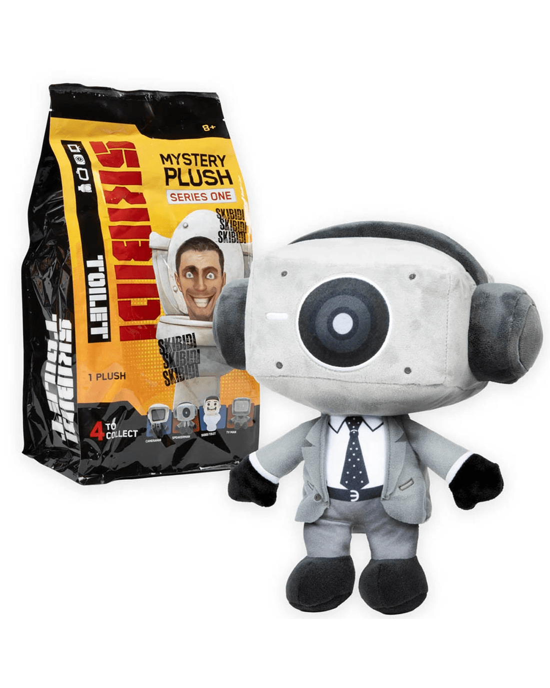 5 28cm Skibidi Toilet Mystery Plush Series One - Assorted, 5 of 7