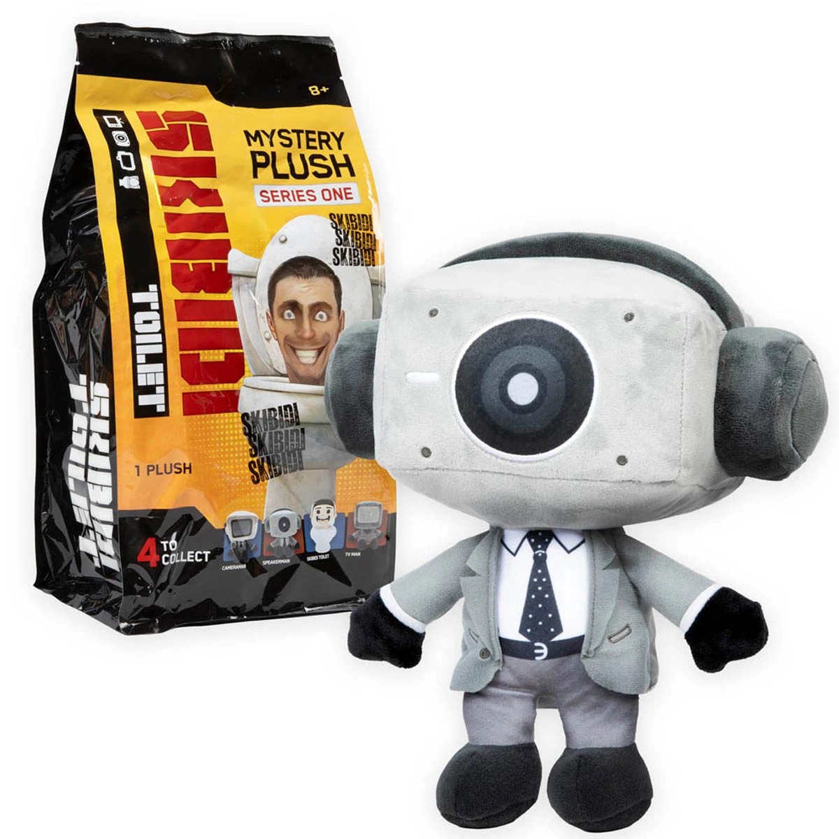 5 28cm Skibidi Toilet Mystery Plush Series One - Assorted, 5 of 7