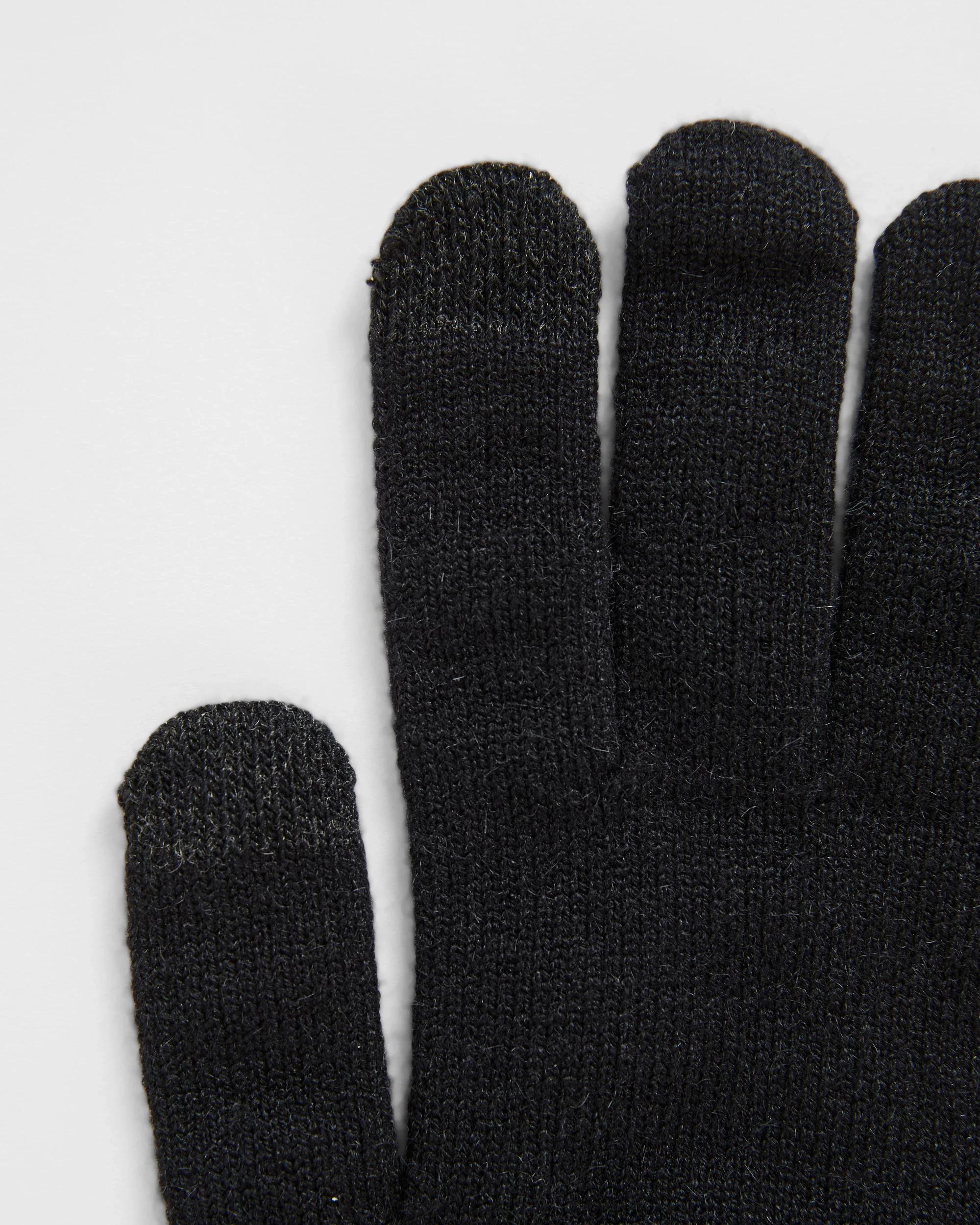 2 Target Man Essential Knitted Gloves BLACK, 2 of 2