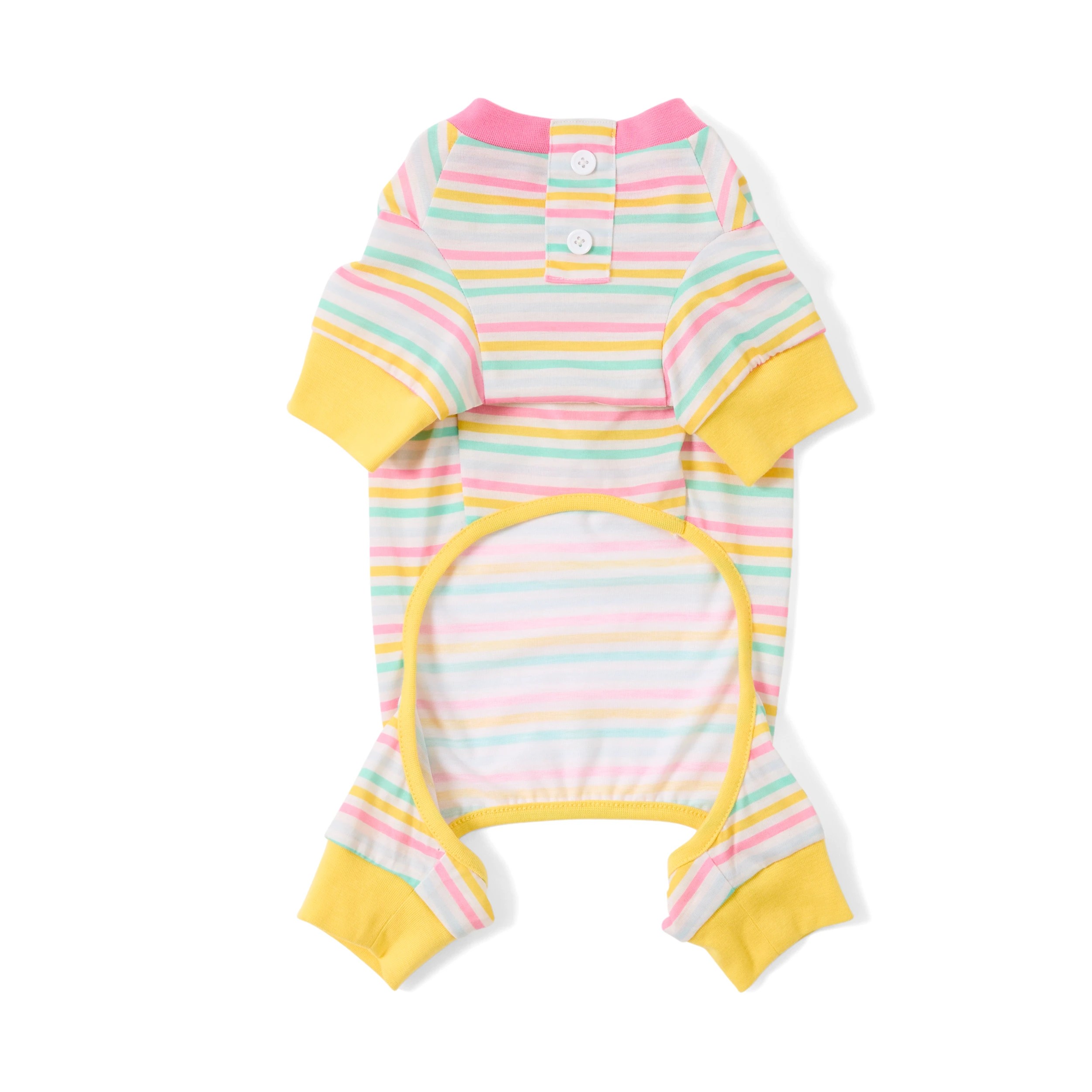 6 Pet Pyjamas Stripe - Extra Large, Pink, 6 of 9