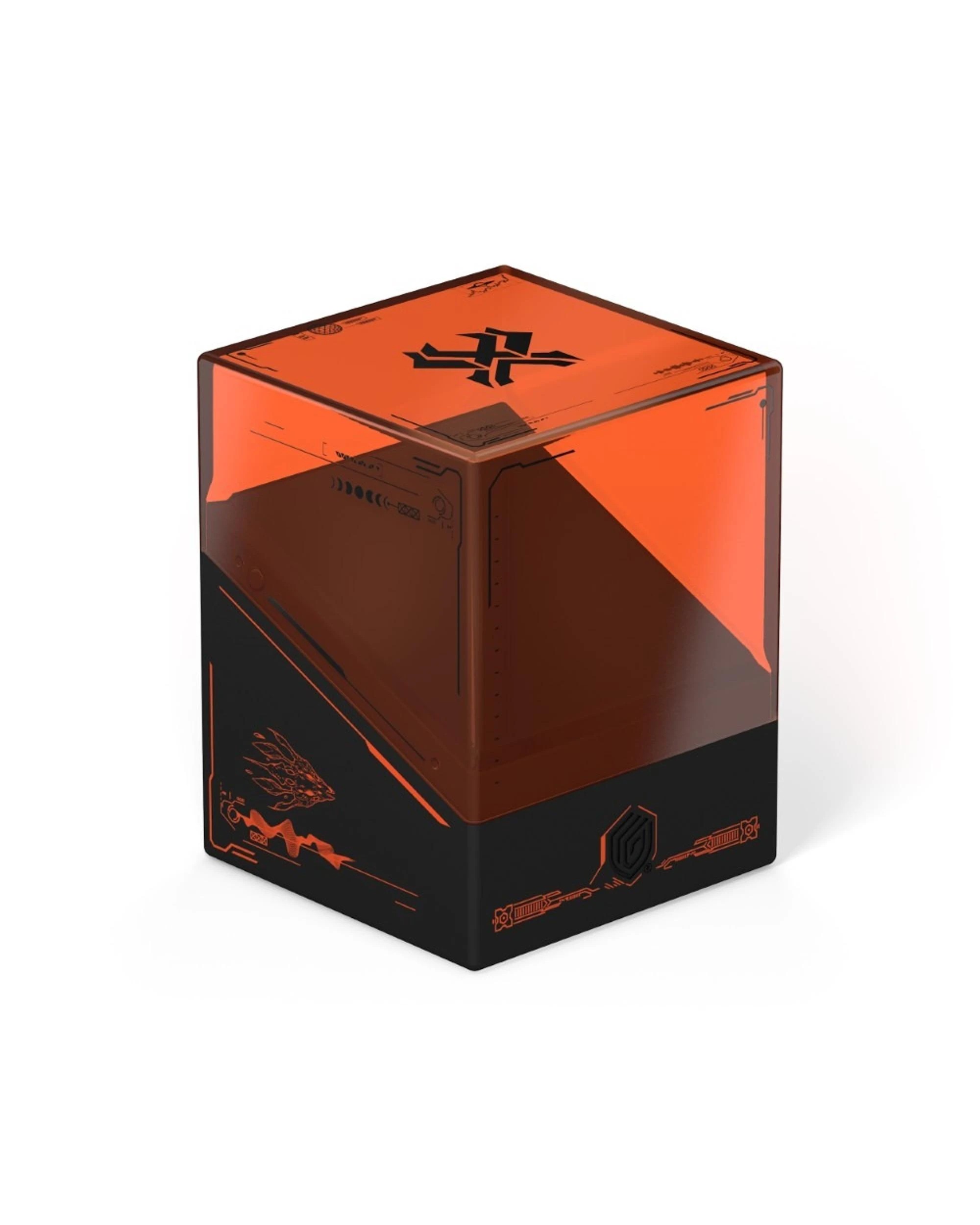 1 Ultimate Guard Magic the Gathering Edge of Eternities Boulder 100+ Kav Deck Box - Orange, 1 of 3