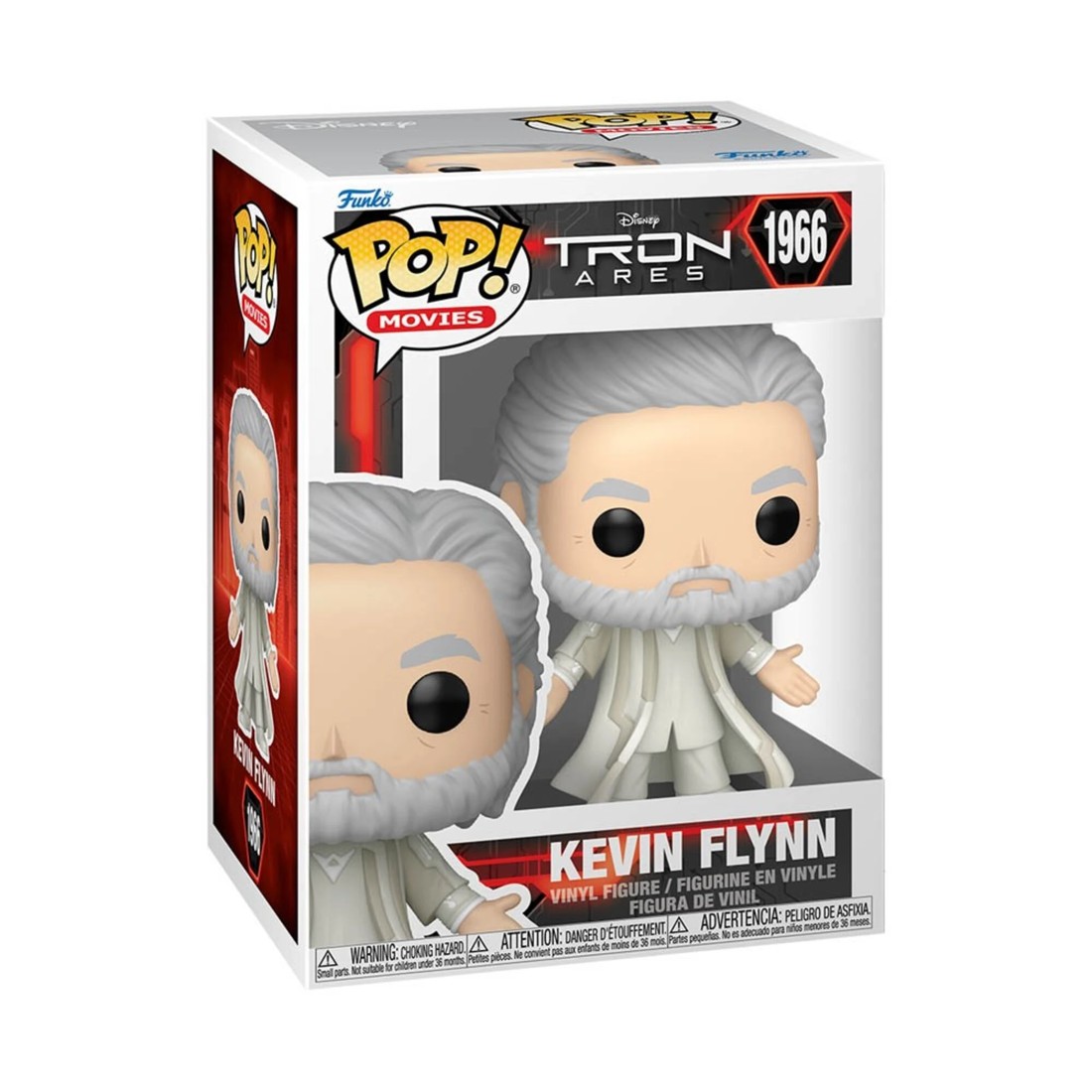 2 Disney - TRON: Ares - Kevin Flynn Pop! Vinyl Figure, 2 of 2