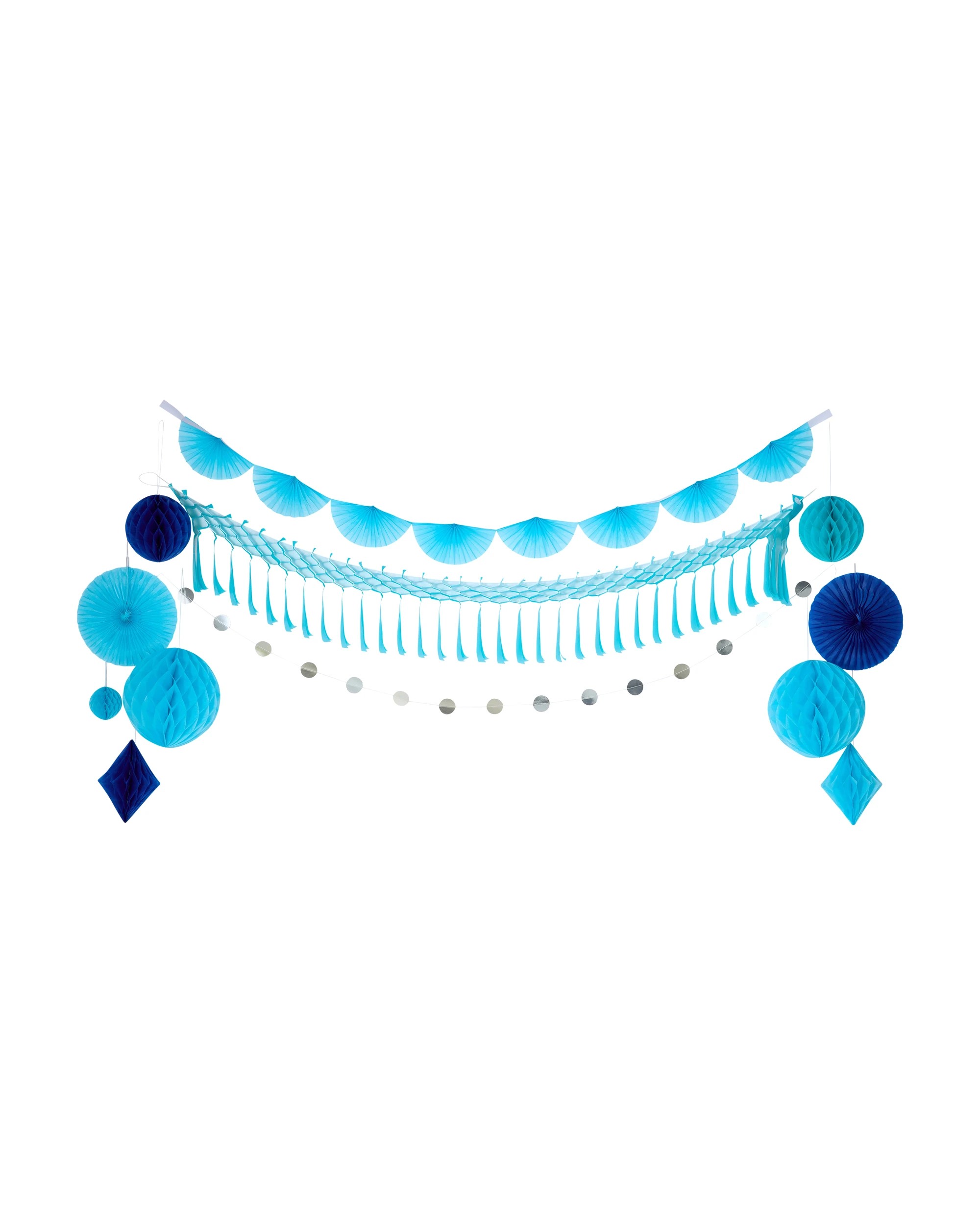 1 12 Piece Blue Decoration Pack, 1 of 8