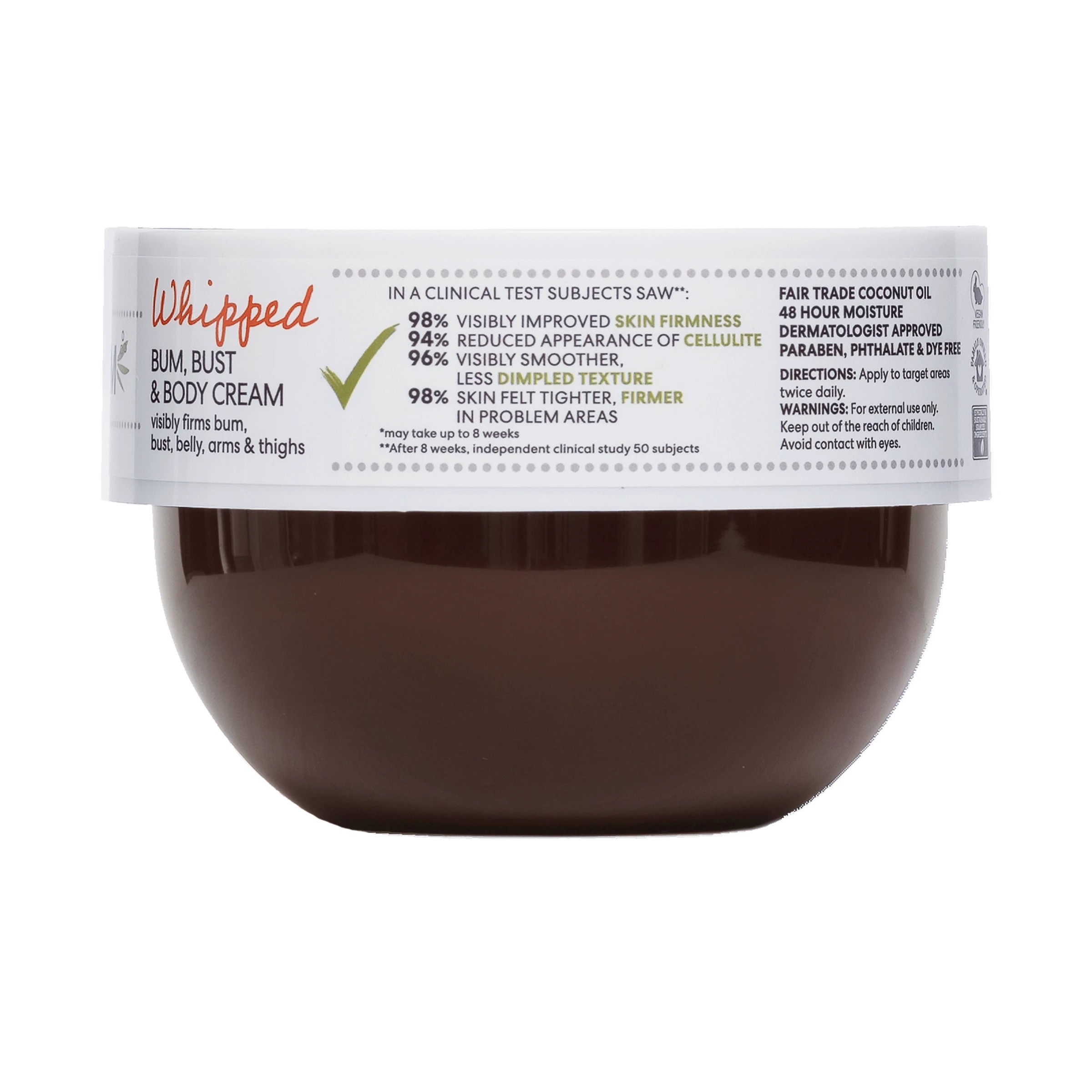 4 Palmers Coconut Oil Formula Brazilian Coco Whipped Bum, Bust and Body Cream 250g - Vitamin E, 4 of 9