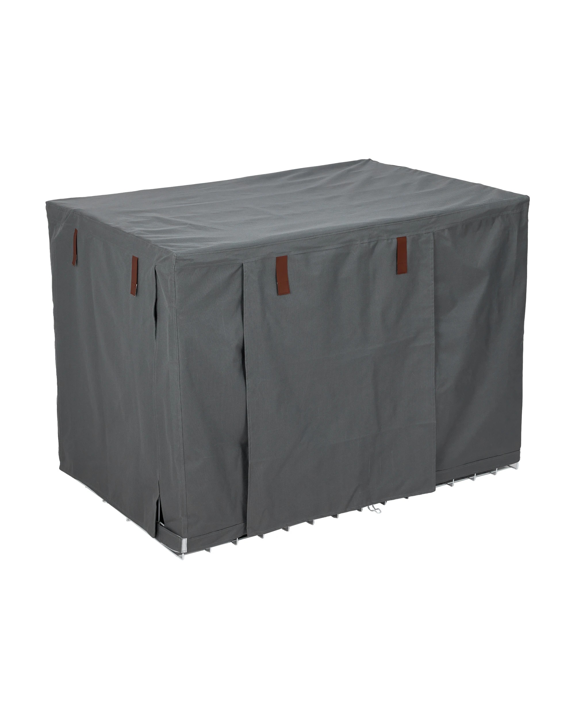 1 Pet Crate Cover - Charcoal, Extra Large, 1 of 10