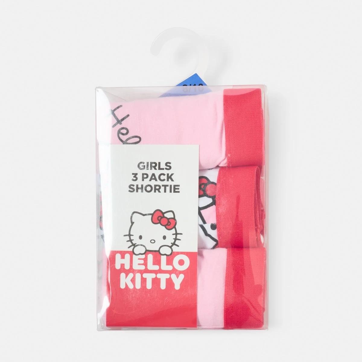 6 3 Pack Hello Kitty License Shorties HELLO KITTY, 6 of 6