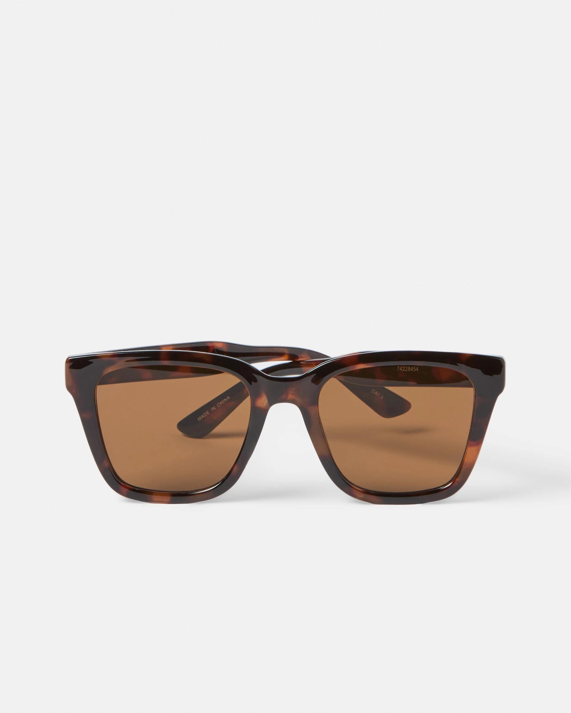4 Womens Fashion D Frame Sunglasses Tort, 4 of 5