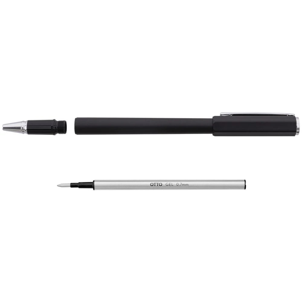 6 Otto Premium Stockholm Gel Pen 0.7mm Black, 6 of 7