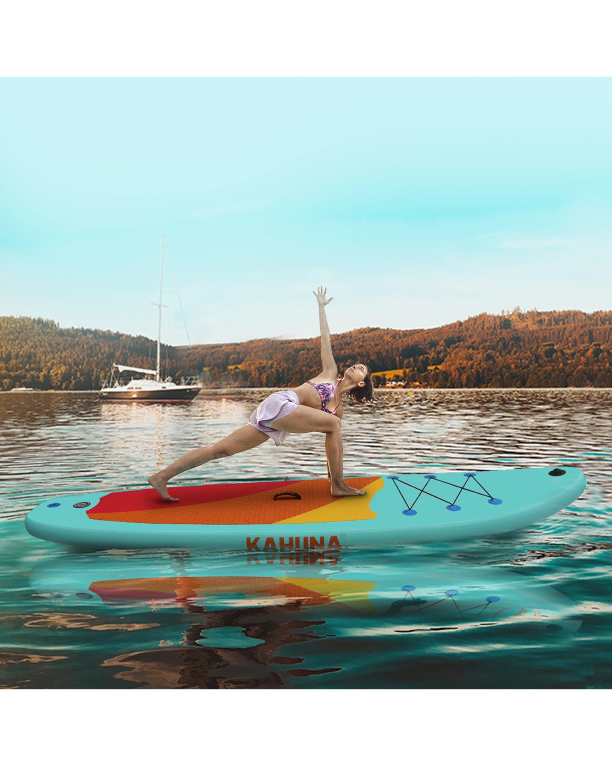 7 Kahuna Hana Inflatable Stand Up Paddle Board 10ft6in iSUP Accessories, 7 of 9